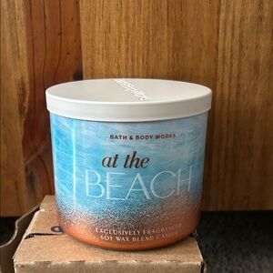 Bath & Body Works At The Beach 3 Wick Candle